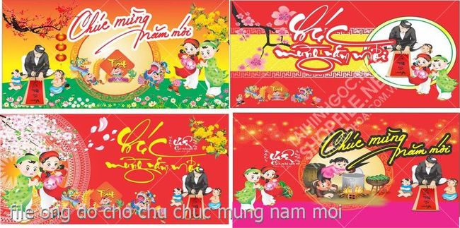 file ong do cho chu chuc mung nam moi